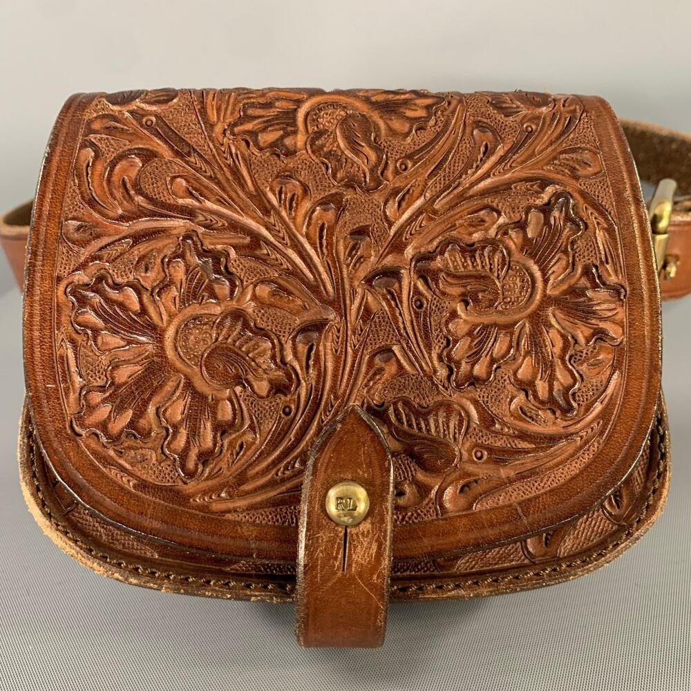RALPH LAUREN Brown Leather Fanny Pack Bags & Leather Goods - Picture 3 of 10